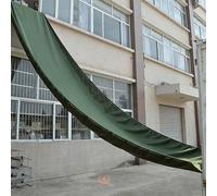 Chute,Heavy Duty Portable Canvas Unloading Chute - Tear-Resistant Trash & Debris Removal System, Custom Length 2x6m (6.5x19.6ft), Perfect for Moving & Delivery, Durable Green Design