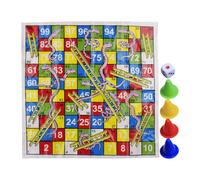 Chutes and Ladders blown paper Snakes and Ladders Board Game