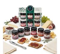 Chutney Gift Set, Pickle Selection for Cheese Boards with Caramelised Onion, Dried Tomato & Smoked Garlic, Gardener's Choice, Potting Shed Pickle, Hot & Spicy Tomato, Chilli Jam, 6 x 35g Jars