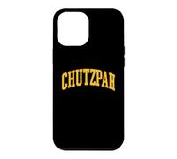 Chutzpah Funny Jewish Yiddish Slang Hustle Israeli Shalom Case for iPhone 12 Pro Max