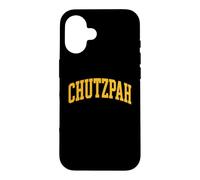 Chutzpah Funny Jewish Yiddish Slang Hustle Israeli Shalom Case for iPhone 16