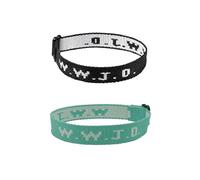 CHUU YUNG WWJD Bracelets What Would Jesus Do Bracelet Letter Matching Friendship Braided Bracelets Inspirational Religious Christian Wristband Protection Jewelry for Women Men Girl Couples Gifts