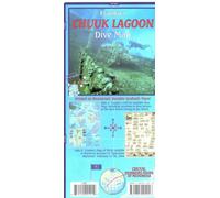 Chuuk (Truk) Lagoon Dive & Wreck Map & Operation Hailstone Franko Maps Waterproof Map