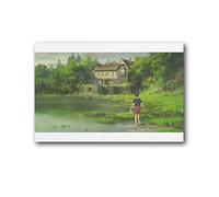 CHUXU When Marnie Was There Anime Japanese Poster Home Decor Poster Wall Art Hanging Picture Print Decorative Painting Posters 16x24inch(40x60cm)