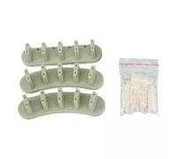 ChuYiElegance 2x Clear Acrylic Nail Display Stand Set for Nail Art Practice And Salon