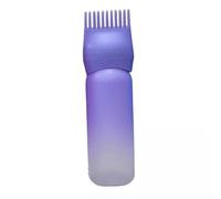 ChuYiElegance 2x Hair Dye Bottle with Brush, Comb Bottle, Empty Hair Coloring Dye Dispenser Container