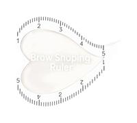 ChuYiElegance Beginner's Stencil Eyebrow Drawing Tool, Easy to Use, Versatile with Guide, Sturdy, Portable Pocket Ruler