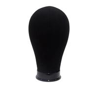 ChuYiElegance Canvas Block Head, Multifunctional Lightweight Holder, Hat Holder, Stable Stand, Mannequin Head for, 23inch