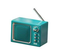 ChuYiElegance Designer Speaker, Music Player, Practical and Elegant Ornament, Compact Radio, Multifunctional for Table and Travel, Light Blue