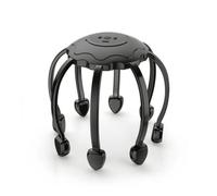 ChuYiElegance Electric Massager Scalp Massager Head Massager Multi Zone Pattern Grid Structure that Mimics Human Touch Suitable for Home use Office Breaks Travel, Black, 8-Motor Configuration