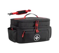 ChuYiElegance Empty First Aid Bag Storage Bag for The Campsite at The Hiking Hiking House, Black