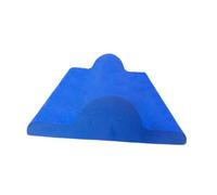 ChuYiElegance Foot Straße Pad, Foot Fascia Exchange, EVA Support for Versatile Toes Training Pad for Tight Calves for Athletes Who Travel, Black 15x16x4.5cm