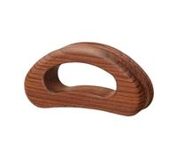 ChuYiElegance Handbook of The Wood Massage Tool Massage Base Multi -Functional, Because of Resistant Professional, Gua Sha Tool for Body Neck, Background Legs, Brown