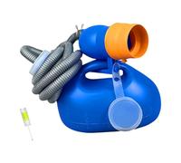ChuYiElegance Male Urinal Bottle, Container for Men, Potty, Male Urinal Bottle for Nighttime Use, 2000ml Blue 1.6m