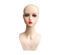 ChuYiElegance Mannequin Head for Displaying And Jewelry with Stable Base, Style A