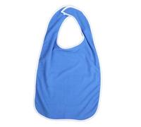 ChuYiElegance Mealtime Bibs, Washable, Reusable, Stain Resistant, Clothing Protector, Adult Bibs, Dark Blue