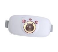 ChuYiElegance Menstrual Heating Pad, Compact, Convenient, Massage Programs, Heat Levels, Easy to Carry, White