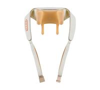 ChuYiElegance Neck Massager Electric Handheld Vibrating Heat Function Comfortable Strap Buckle USB Charging Suitable for Adults Women Men Home Office