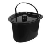 ChuYiElegance Portable Toilet Urinal Bucket Urinal Pot with Lid Spittoon Bedpan Chamber Pot