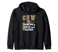 CHW Community health worker Zip Hoodie