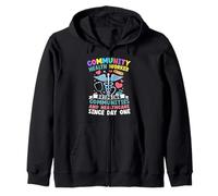CHW Community health worker Zip Hoodie