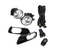 Chwqfuhf Car Foglamp For Toyota For Camry 2007-2009 2Pcs Fog Lights Car Front Bumper Halogen Lamp With Harness Switch+Wiring