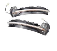 Chwqfuhf Mirror Indicator Light For A3 8V S3 RS3 Side Mirror Light LED Turn Signal 2013 2014 2015 2016 2018 2019 2020 Arrow Flasher 2pcs Dynamic Blinker(Yellow-crystal)