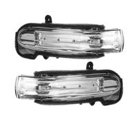 Chwqfuhf Mirror Indicator Light For Benz For C-Class W203 C230 C240 C32 2004 2005 2006 2007 4Door Car LED Mirror Turn Signal Indicator Side Lamp(Only 1 Right)