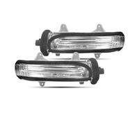 Chwqfuhf Mirror Indicator Light For Toyota For Land For Cruiser Prado 2009-2017 81740-60090 81730-60120 Rearview Mirror LED Turn Signal Light E11 Marker(2pcs Left Right)
