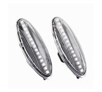 Chwqfuhf Mirror Indicator Light For Toyota For Yaris Mk2 P9 RAV4 Mk3 ACA3/ALA3 Auris Mk1 E15 2 Pieces Led Dynamic Side Marker Turn Signal Lights Sequential Blinker(Dynamic Crystal)