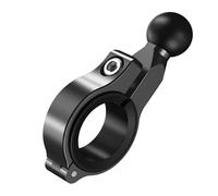 Chwqfuhf Motorcycle GPS Mount Aluminum Bicycle Motorcycle Bracket Adapter 17MM Ball Head Handlebar Base Mobile GPS Mount Stand