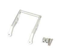 Chwqfuhf Motorcycle GPS Mount For BMW R 1300 GS R1300GS Adventure R1300gs 2023- Motorcycle CNC Navigation Bracket GPS Mobile Phone Holder Mount Support(Silver)