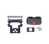 Chwqfuhf Motorcycle GPS Mount For NSS350 FORZA350 FORZA NSS 350 21-23 Motorcycle GPS Phone USB & Wireless Charger Navigation Bracket Holder Mount Stand(22mm - Black 1 Set)