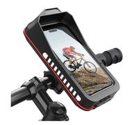 Chwqfuhf Motorcycle GPS Mount Motorcycle Bike Waterproof Phone Holder 360° Rotation Bracket Handlebar Mount High Sensitive Touch Screen Support