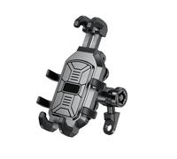 Chwqfuhf Motorcycle GPS Mount Motorcycle Phone Holder Vibration Dampener Anti-Shake Phone Mount For Bike Bicycle Scooter Fit 5.4''-7.2''(Rearview Mirror)