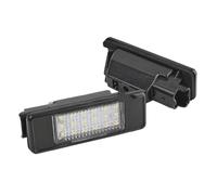 Chwueeb Number Plate Lamp For NISSAN For Pathfinder For Qashqai J10 J11 For X-Trail T30 T31 For Juke F15 2PCS Car LED License Number Plate Light Lamp Xenon White Canbus