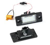 Chwueeb Number Plate Lamp For VW For Bora For Golf 4 5 For Wagon For Passat For Tiguan For Touareg Mk1 2Pcs LED Number License Plate Light Lamp Error Free