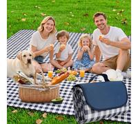 CHWUYI Picnic Blanket Waterproof, Large Camping Mat 200 x 300cm Picnic Beach Mat Blanket Washable Foldable for Garden Hiking Camping Outdoor Activities (200 x 300 cm)