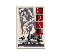 CHxdxge Death Proof Movie 2007 Poster Canvas Prints, Wall Art for Living Room, Prints, Modern Home Decoration, 08 x 12 inches (20 x 30 cm)