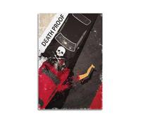 CHxdxge Death Proof Movie Canvas Print Art Poster Canvas Prints, Wall Art for Living Room, Prints, Modern Home Decoration, 16 x 24 inches (40 x 60 cm)