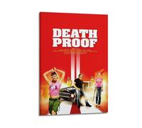 CHxdxge Death Proof Movie Fan Art Poster Canvas Prints, Wall Art for Living Room, Prints, Modern Home Decoration, 24 x 36 inches (60 x 90 cm)