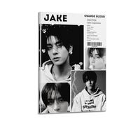 CHxdxge Enhypen Orange Blood Jake Poster Canvas Prints, Wall Art for Living Room, Prints, Modern Home Decoration, 20 x 30 cm