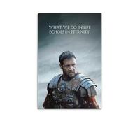 CHxdxge Gladiator Movie Quotes Poster Decorative Painting Canvas Wall Art Living Room Poster Bedroom Painting Wall Art Picture Print Modern Family Room Decor 40 x 60 cm