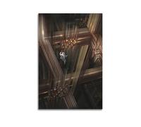 CHxdxge Interstellar 5th Dimension Movie Poster Decorative Painting Canvas Wall Art Living Room Poster Bedroom Painting Wall Art Picture Print Modern Family Room Decor 08 x 12 Inches (20 x 30 cm)