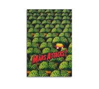 CHxdxge Mars Attacks Comedy Movie Art Poster Canvas Prints, Wall Art for Living Room, Prints, Modern Home Decoration, 12 x 18 inches (30 x 45 cm)