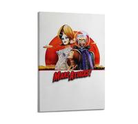 CHxdxge Mars Attacks Comedy Movie Canvas Art Poster Canvas Prints, Wall Art for Living Room, Prints, Modern Home Decoration 24 x 36 inches (60 x 90 cm)