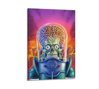 CHxdxge Movie Mars Attacks Decorative Print Poster Canvas Prints, Wall Art for Living Room, Prints, Modern Home Decoration 12 x 18 inches (30 x 45 cm)