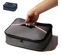 Chyaya Lunch Bag for Women Adults Men,5.8L Portable Insulated Lunch Bag Water-Resistant Leak-Proof Lunch Box Tote Bag Portable Thermal Cooler Box Bag for Work School Picnic（Grey）