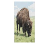 CHYDANY Soft Lightweight Beach Towel, American Bison Large Bath Towel, Quick Dry Absorbent, Travel Towel for Beach Swimming Pool Cruise Camping Travel 63 * 31.5 Inches