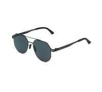 CHYDDU Sunglasses Toad Mirror Screwless One-Piece Sunglasses Men'S Fashion Non-Stable Glasses-Black Frame Black Gray Pieces